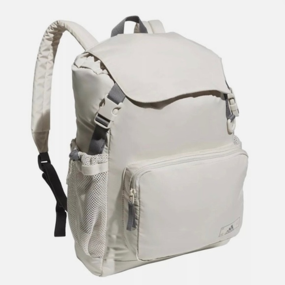 ๐ NEW Adidas Saturday Backpack (Beige)! - Picture 1 of 5